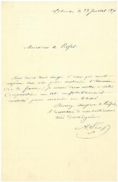 Au 1°jour de la guerre avec la Prusse, l'avocat Abraham Sée offre un don patriotique " Abraham Sée, 23 juillet 1870