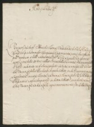 la Communauté juive de Rome demande à être dispensée d'assister au prèche lors du prochain Shabat (1746)