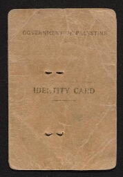 Zev Mistilim, citoyen palestinien (1938)