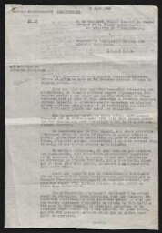 Le consul du Chaylard aux Affaires étrangères à Londres: "Je tiens à m'élever contre l'accusation (…) suivant laquelle je m'intéresserais davantage au sionisme qu'aux missions catholiques" (1943)