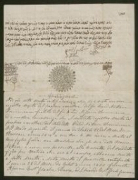 Document manuscrit, daté du 27 janvier 1873