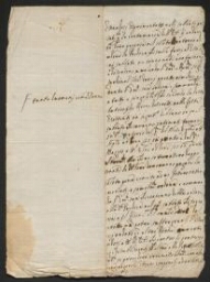 Document manuscrit relatif aux prêches du Shabbat, non daté