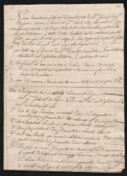 Inventaire de la garde-robe de la synagogue espagnole et de tout ce qu'elle contient (1769)