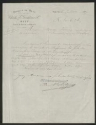 la Banque Goudchaux s'organise après la défaite. 9 mars 1877