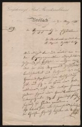 Lettre manuscrite de Illisible adressée à illisible, datée du 7 mars 1850