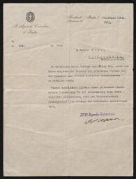 "Les détenteurs de passeports polonais n'ont à remplir aucune formalité pour entrer en Italie" - Le Consul d'Italie en Allemagne s'adresse à Reisie Rojz en juin 1939