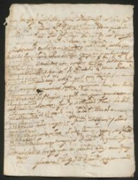 Document manuscrit rédigé par le notaire Ego Oleniny Juli Civy Psaur, daté de l'année 1621