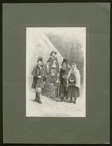 Paysans juifs de Galicie (1865)