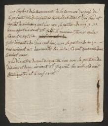 Les Juifs de Carpentras s'endettent de 1500 écus  pour se prémunir contre l'expulsion. sd (1626) 