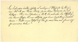 Série de lettres de Nuremberg - Note manuscrite, non datée