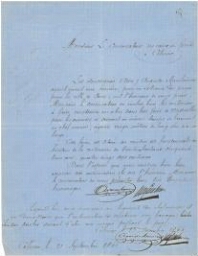 Aron et Auguste Manheimer demandent l'autorisation de construire un logement temporaire pour leurs ouvriers (1866)