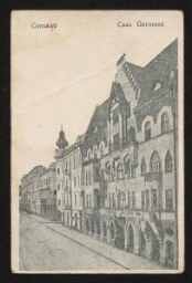 Carte postale de la Casa Germana de Cernauti, datée du 14 septembre 1930
