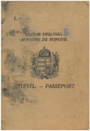 Isabella Duschenski quitte Budapest pour la Palestine (1934)