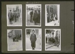 Planche de six photographies intitulée "Polnische Juden"