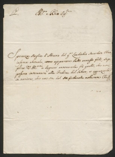 Document manuscrit relatif au prédicat profanant le shabbat, daté de l'année 1719