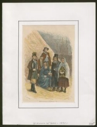 Paysans juifs de Galicie (1870) (couleurs)