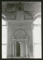 Arche sainte d'une synagogue de Polotsk (1949)