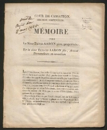 Litige sur la négociation en Alsace des dettes de l'Etat napoléonien ( 21 décembre 1824)