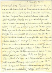 "Erna METZGER est morte avec ses trois enfants alors qu'ils s'enfuyaient en France" -Lettre de Lina à Emy 1er novembre 1940