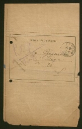 Facture relative au service téléphonique adressée à M. Gérard (Ilouz), datée du juillet 1924