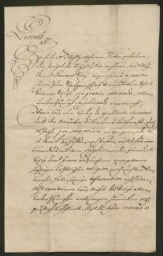 Document manuscrit daté du 24 janvier 1695