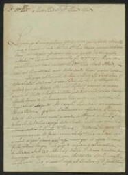 Lettre manuscrite adressée au Deputato dell Universita Israelittica (Ancône), datée du 20 mai 1827