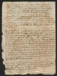 Document manuscrit, daté de l'année 1723