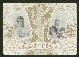 Carton d'invitation adressé au prédicateur et enseignant Abraham Plaut, daté du 22 septembre 1901
