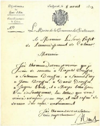 Les Juifs de Soulzmatt refusent de payer pour la poursuite des guerres napoléoniennes  (1813)