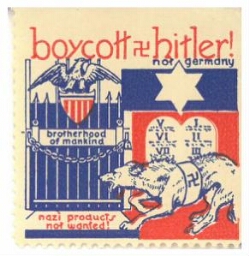 Boycott Hitler ! Not Germany